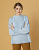 Свитер базовый оверсайз, голубой | Интернет-магазин Knitman