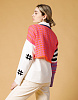 Укороченный полушерстяной свитер  | Интернет-магазин Knitman