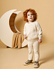 Детские брюки в рубчик, белые | Интернет-магазин Knitman