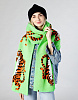 Жаккардовый двусторонний шарф "Тигр в Египте" | Интернет-магазин Knitman